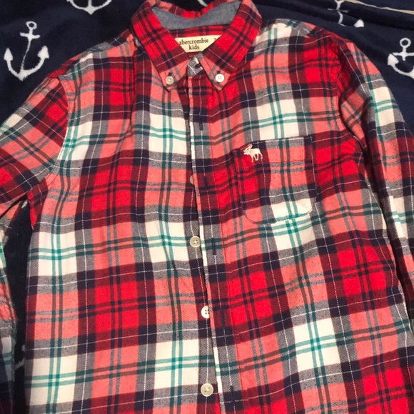 Boys flannel button down - Picture 1 of 2